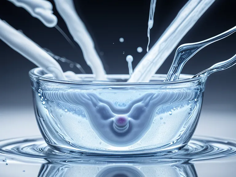 Stylized macro view of a probiotic tablet showing its composition.