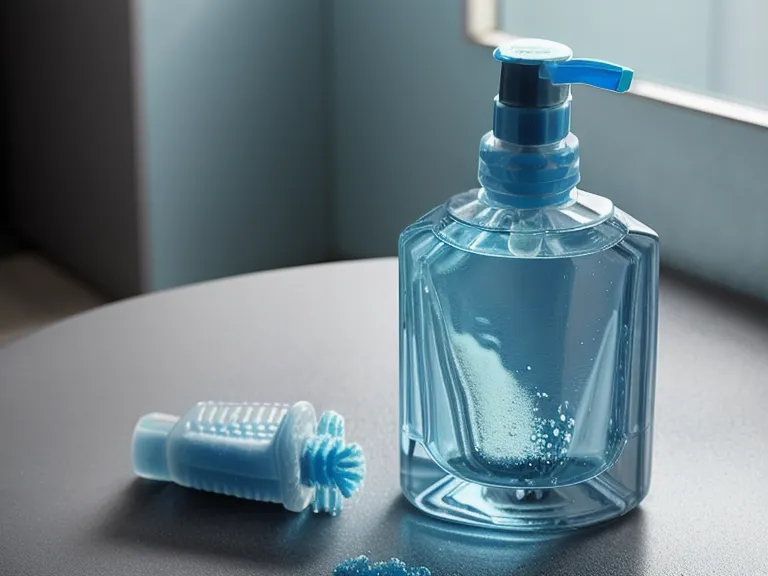 Alcohol-based mouthwash bottle linked to oral microbiome disruption in dental probiotics research