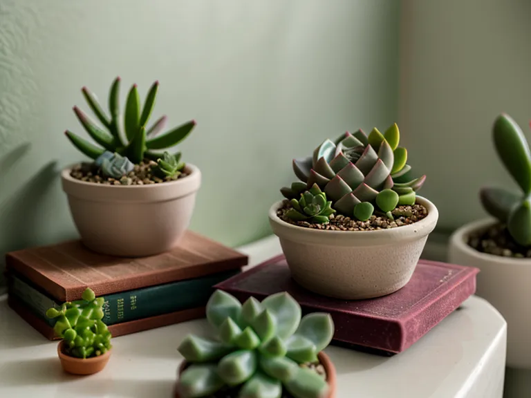A small green plant symbolizing the growth of a healthy oral microbiome.