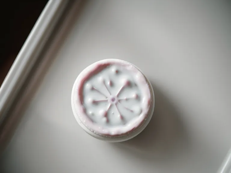 Close-up of a ProDentim chewable probiotic tablet